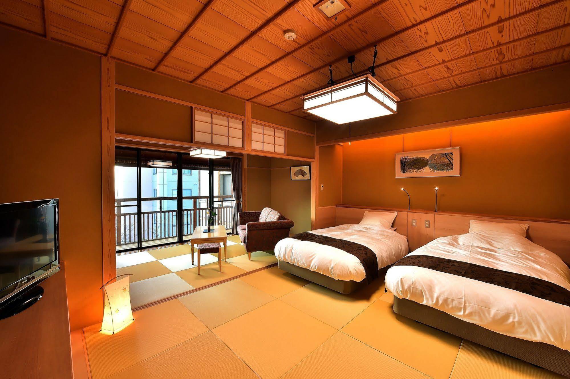 Senjukaku Hotel Yamanouchi  Exterior foto